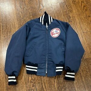 Vintage 80s/90s Kids New York Yankees Jacket - size 8